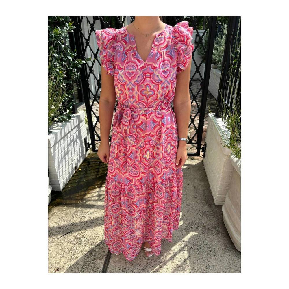 NEW JOY JOY sadie maxi dress in multi